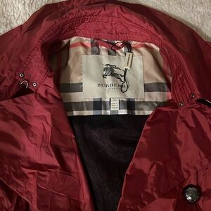 Burberry raincoat USA size 6